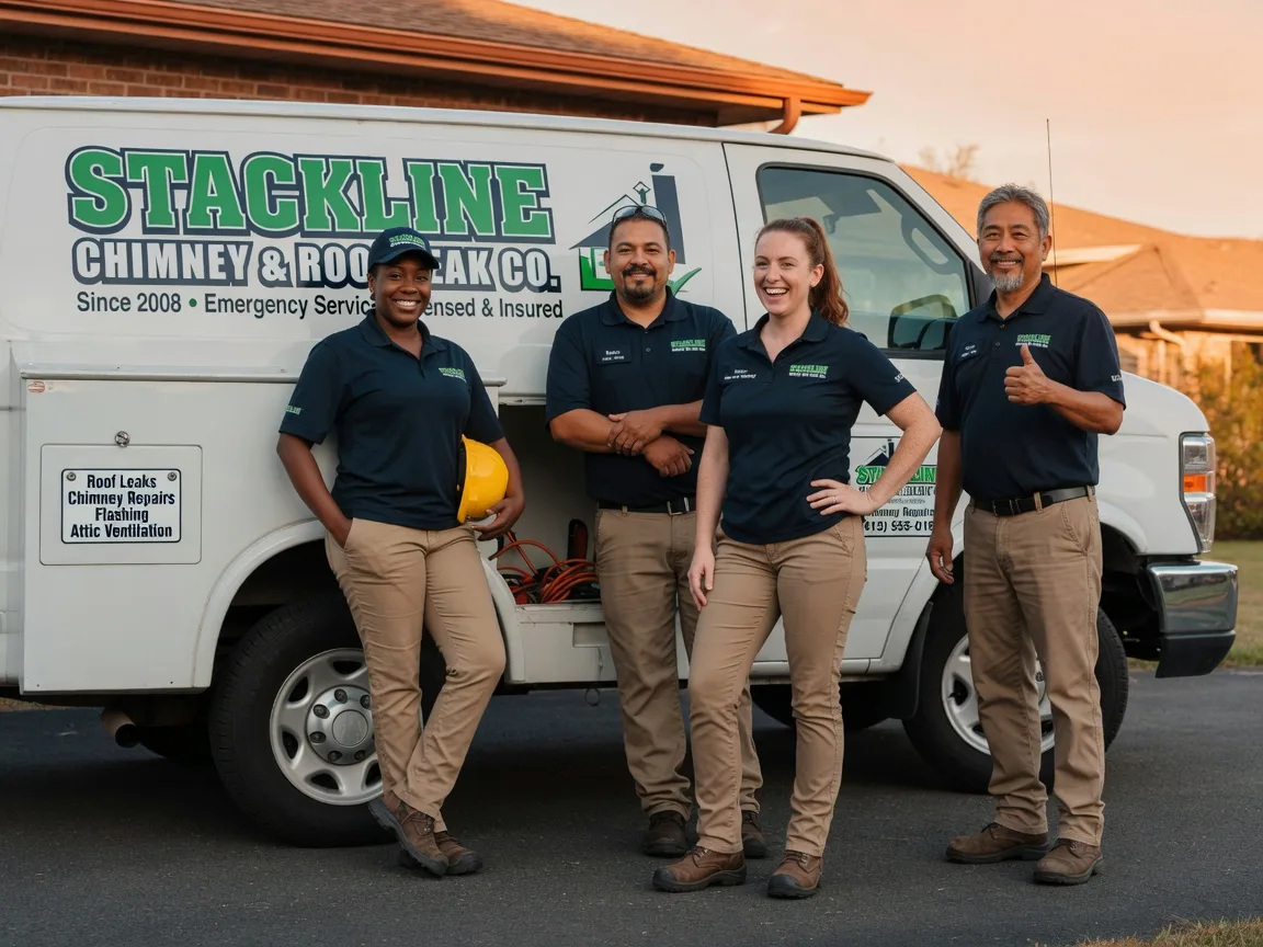 Chimney flashing repair company in Beacon, IA